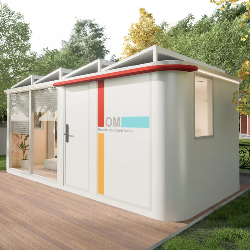 Container Courtyard House: Ett praktiskt sätt att skapa flexibla utomhuslivsutrymmen Container Courtyard House: Ett praktiskt sätt att skapa flexibla utomhuslivsutrymmen